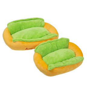 Removable And washable Fashion "Hot Dog" Pet Bed