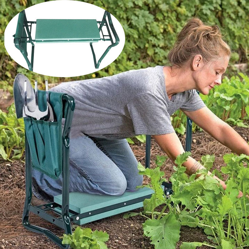 Outdoor Garden Kneeler Folding Convenient Chair