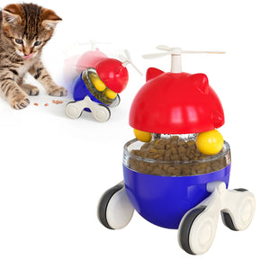 Cat Pet Toy Leaking Food Carousel Pet Toy Car