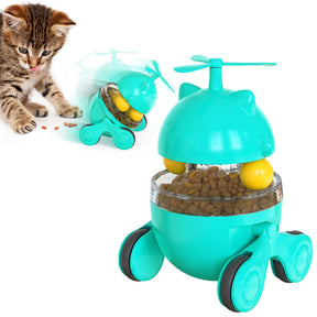 Cat Pet Toy Leaking Food Carousel Pet Toy Car