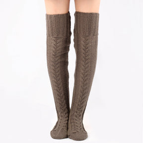 Women's Tall And Long Wool Pile Socks