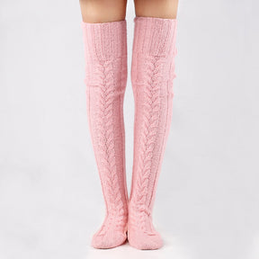 Women's Tall And Long Wool Pile Socks